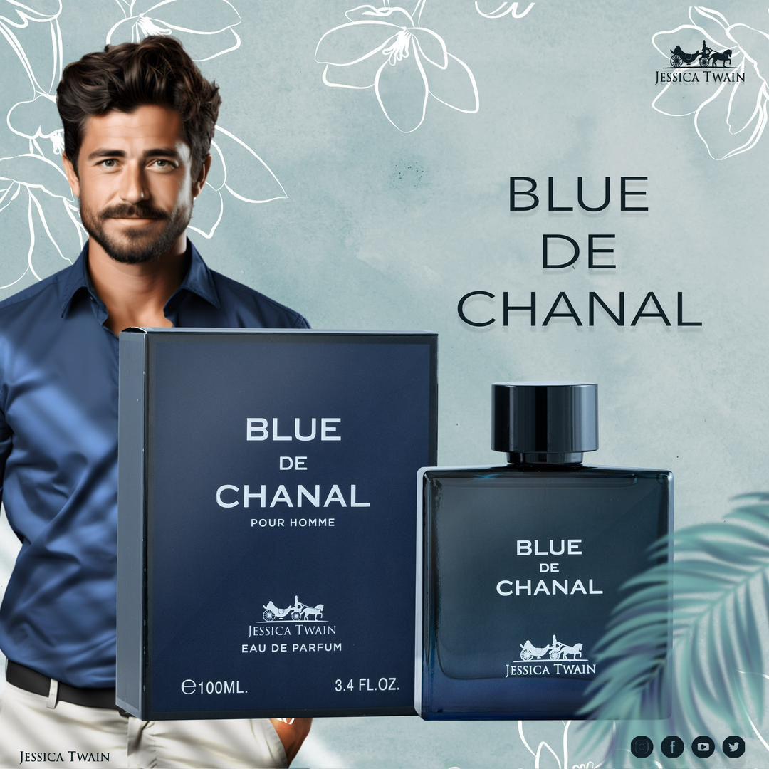 ادکلن مردانه بلو شنل اورجینال جسیکا تویین حجم ۱۰۰ میلی لیتر