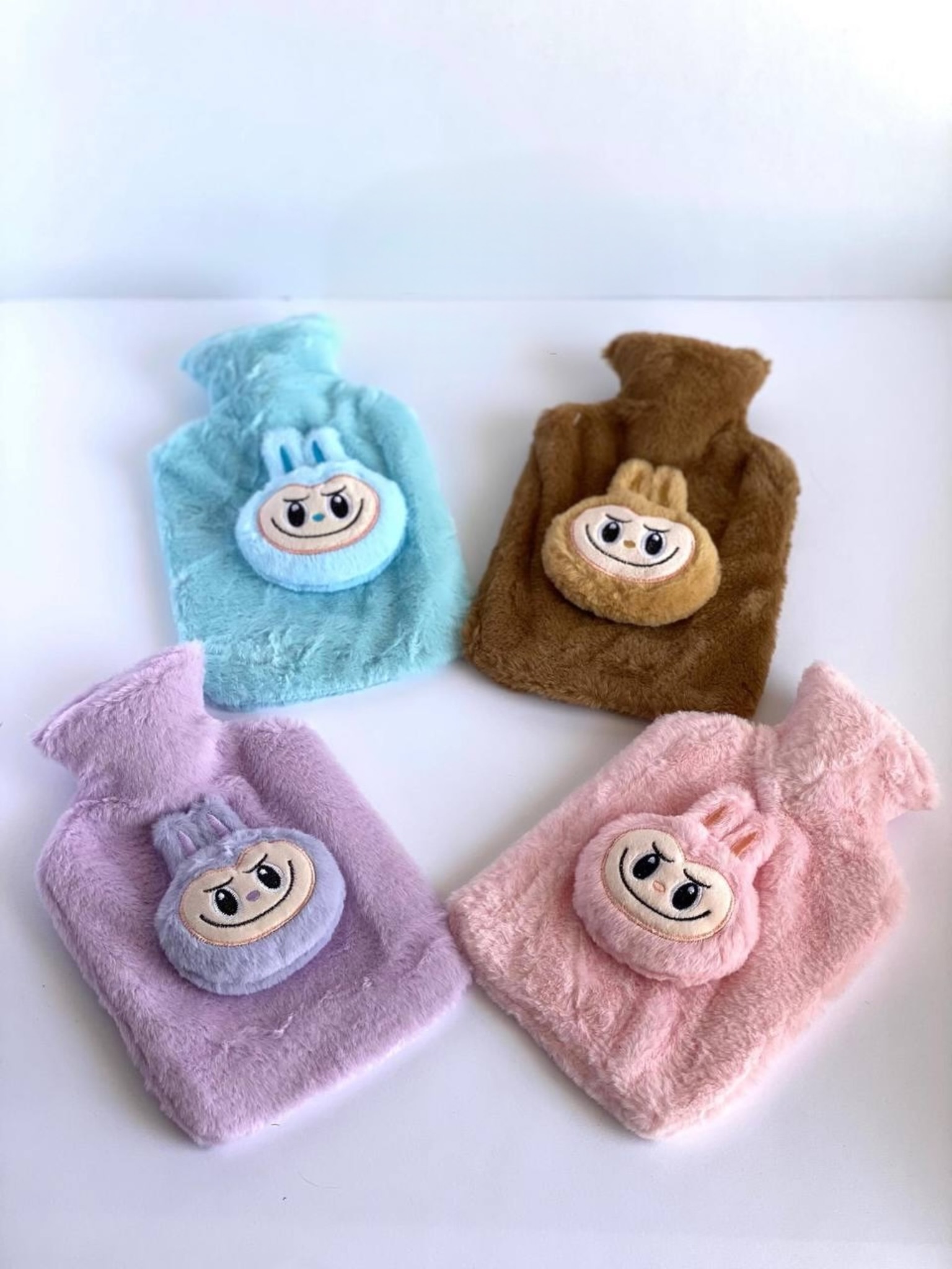 کیسه آبگرم فانتزی مخملی لبوبو کد y2