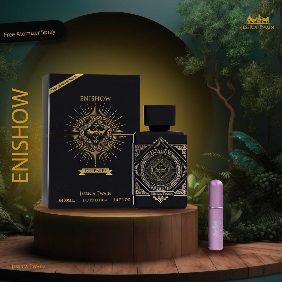 ادکلن ادو پرفیوم جسیکا تویین مدل Enishow Greenies حجم ۱۰۰ میلی لیتر