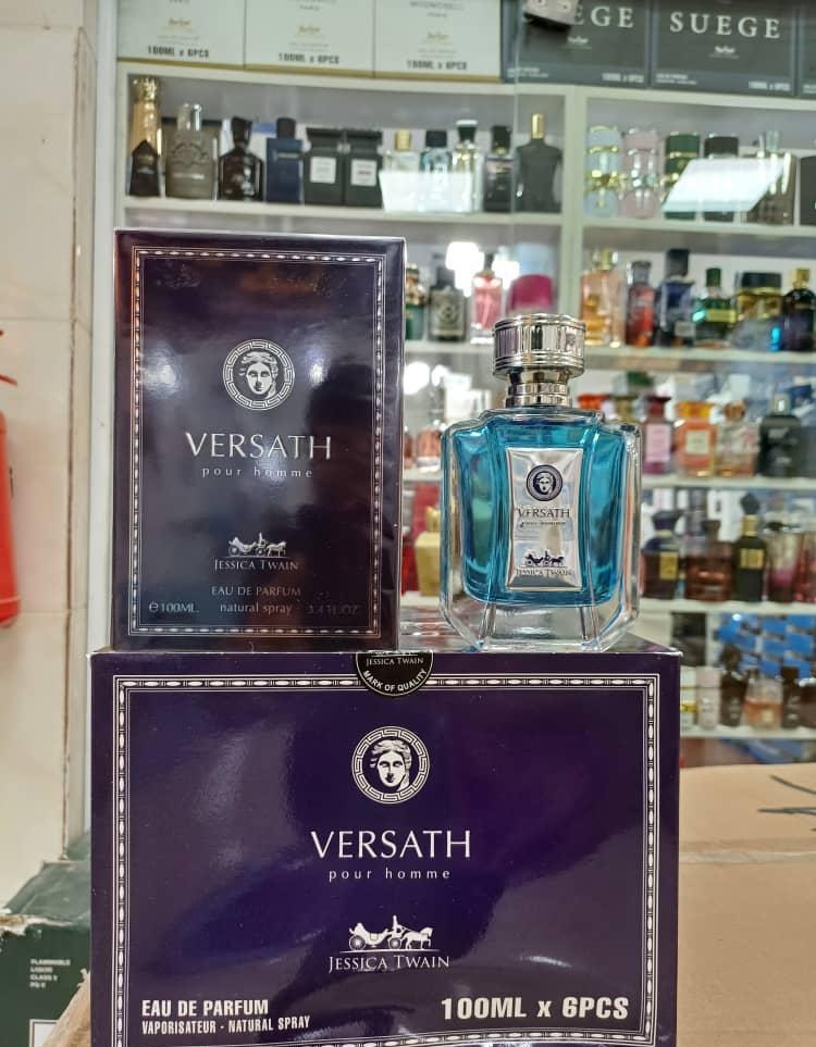 ادکلن مردانه ورساچه پورهوم برند جسیکا تویین حجم ۱۰۰ میلی لیتر